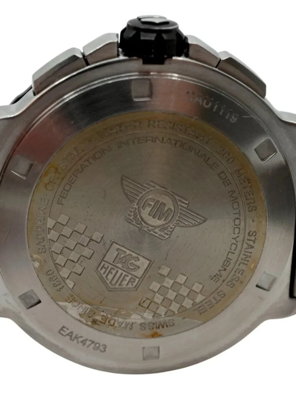 Tag Heuer 42mm Men's Formula 1 Quartz Chronograph Swiss SS Watch! Ref: CAU1119!